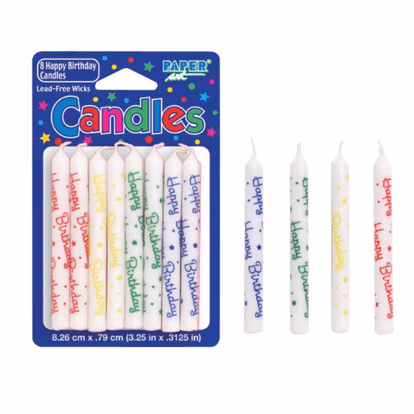 Happy Birthday Candles, 3